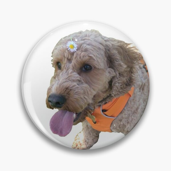 Item preview, Good Doggy with flower designed and sold by northernxsoul.