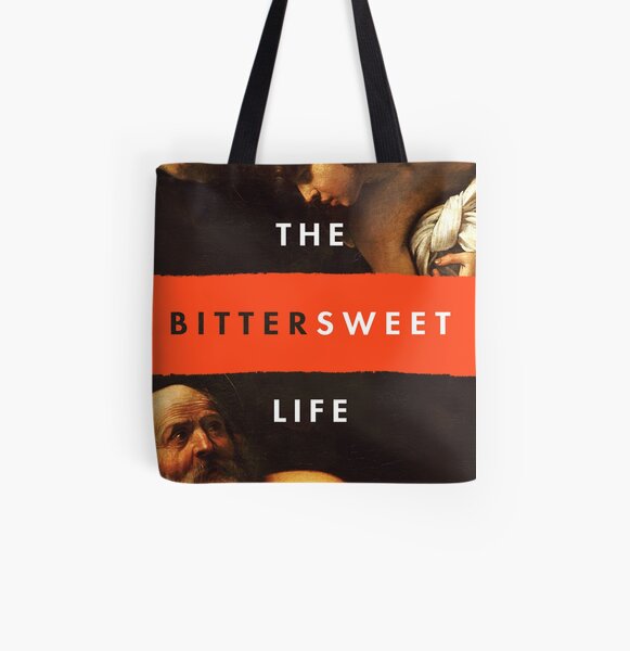 "The Bittersweet Life" Podcast Square Logo All Over Print Tote Bag