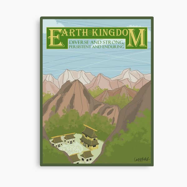 Four Avatar Nations Travel Poster Poster for Sale by cass-ketch