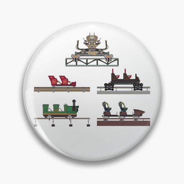 Item preview, Silver Dollar City Coaster Cars Design designed and sold by CoasterMerch.