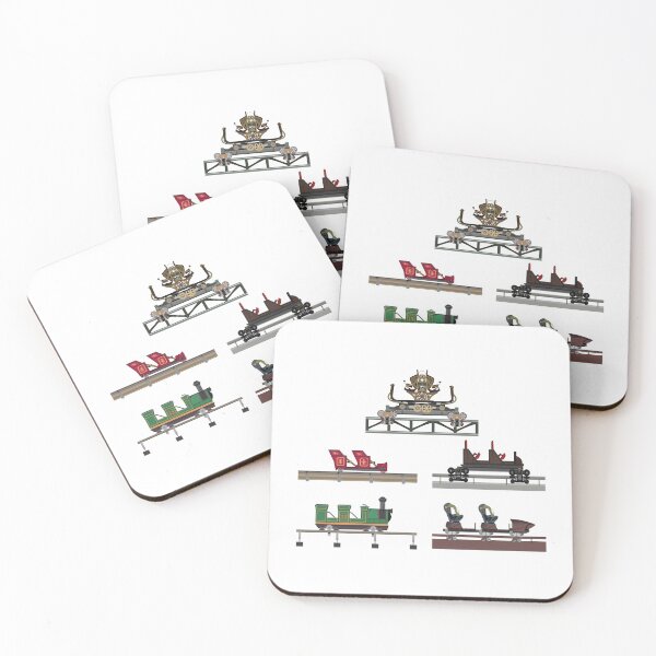 Item preview, Silver Dollar City Coaster Cars Design designed and sold by CoasterMerch.