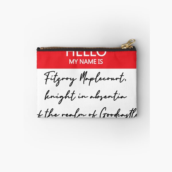Item preview, Fitzroy Maplecourt Name Tag designed and sold by Ralderock.