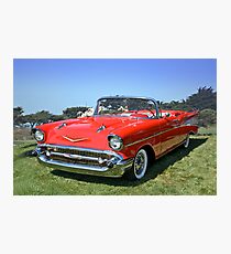 1957 Chevrolet Bel Air Convertible II Photographic Print