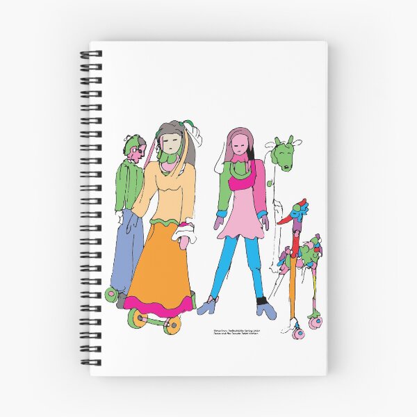 Item preview, Renee and The Remote Robot Workers, TeresaTown at Redbubble 2020 designed and sold by Mark Stansberry.