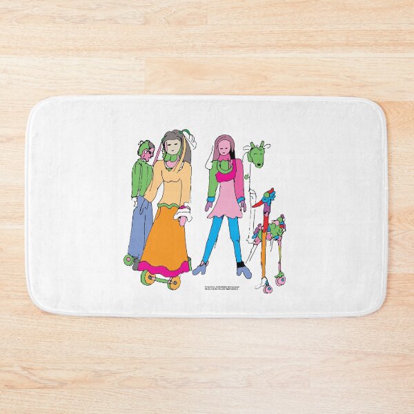 Item preview, Renee and The Remote Robot Workers, TeresaTown at Redbubble 2020 designed and sold by Mark Stansberry.