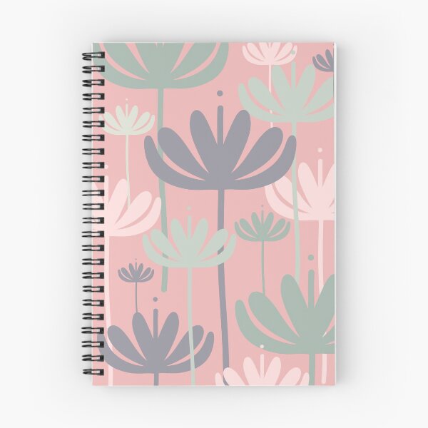 Item preview, Bali Flowers Floral Pattern in Sage Green, Lavender, and Pink designed and sold by kierkegaard.
