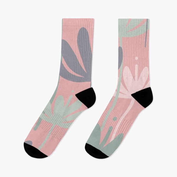 Item preview, Bali Flowers Floral Pattern in Sage Green, Lavender, and Pink designed and sold by kierkegaard.