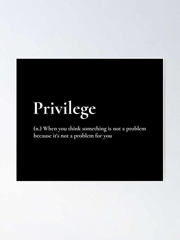 definition essay of privilege