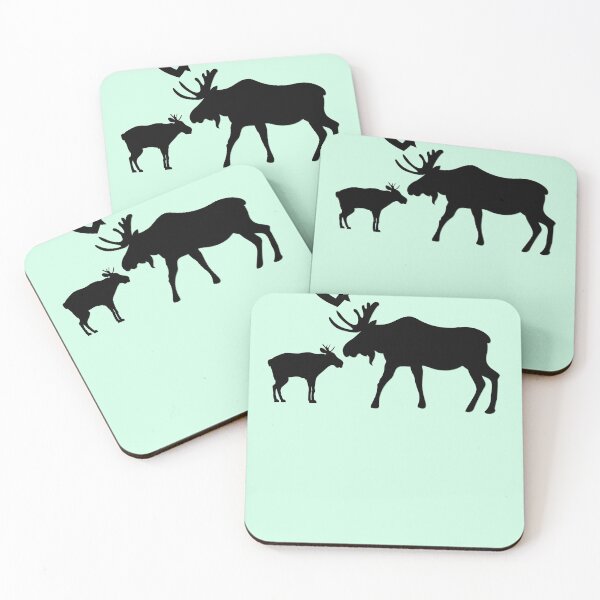 Item preview, moose dad moose gift animal moose mom and fathers day designed and sold by ELmezz.