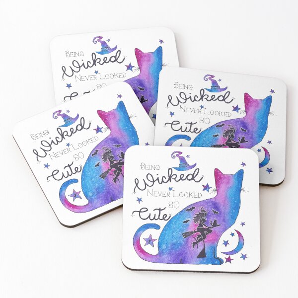 Item preview, Witchy Galaxy Cat designed and sold by TG-ART-.