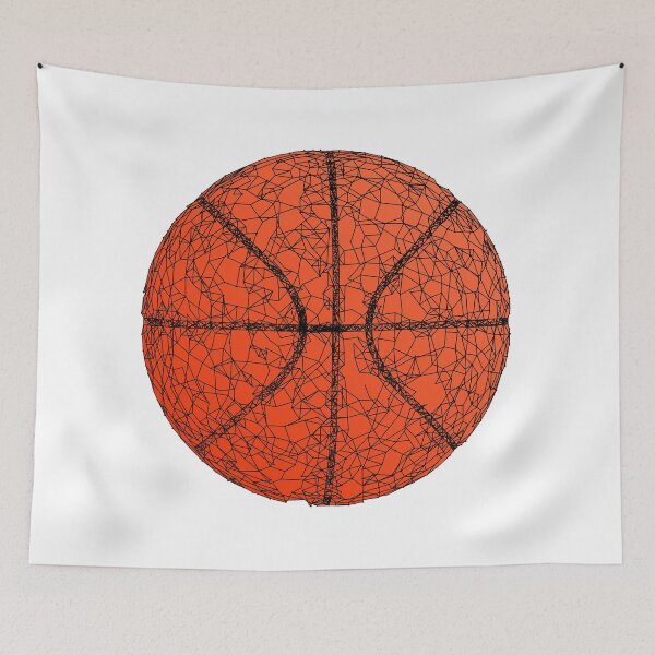 Item preview, Basketball Ball, basketball ball symbol sport, sports and fitness. polygon grafik illustration designed and sold by Marcin Adrian.
