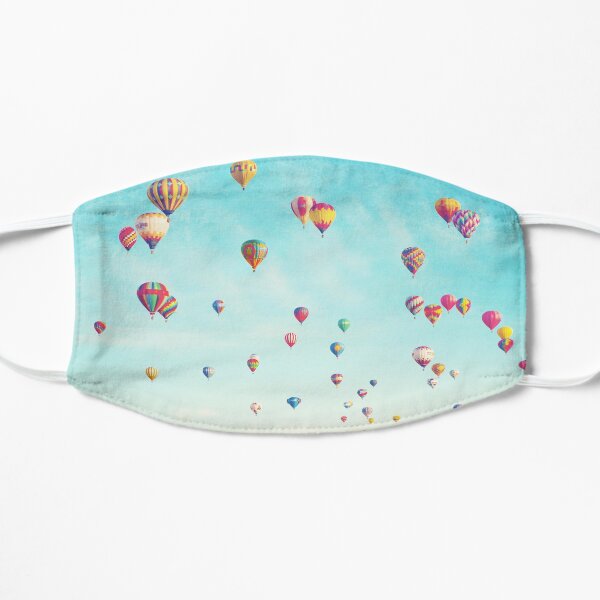 Hot Air Balloons Flat Mask