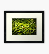 Mini-CREATURES: Lego Framed Print