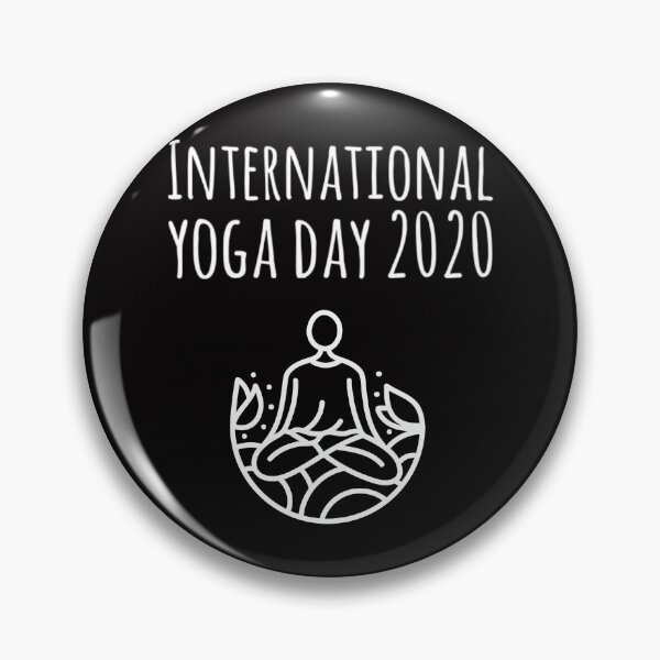 Item preview, International yoga day 2020 cute design designed and sold by 4empowear.