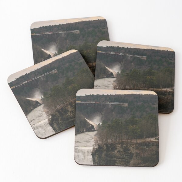 Item preview, Moving Water Moving Train - Letchworth designed and sold by OutsideNY.