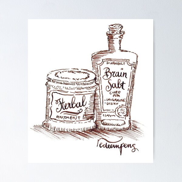 Old Medicine Poster