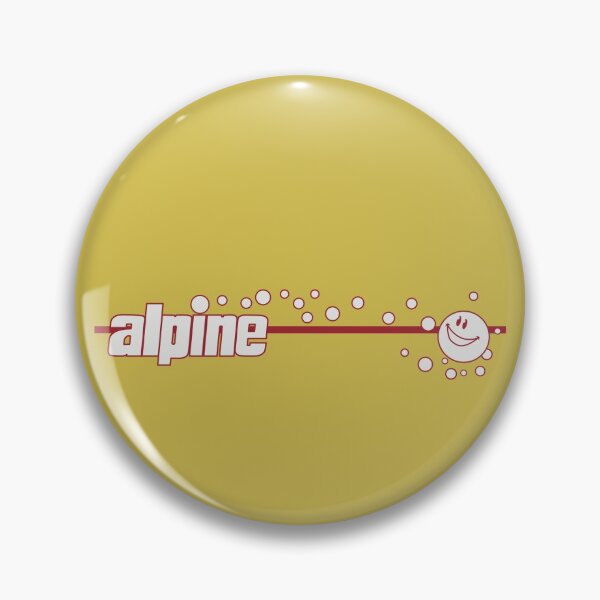 Item preview, Alpine Drinks van logo (1970s) designed and sold by Logocryo.