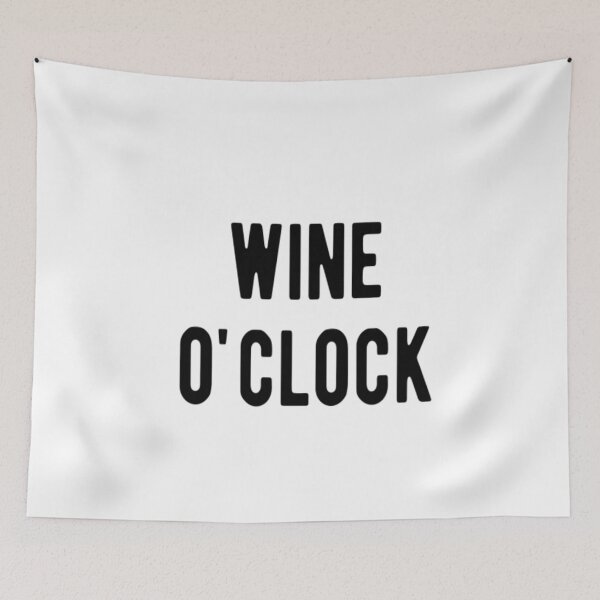 Item preview, Wine O'Clock designed and sold by CatMonkStudios.