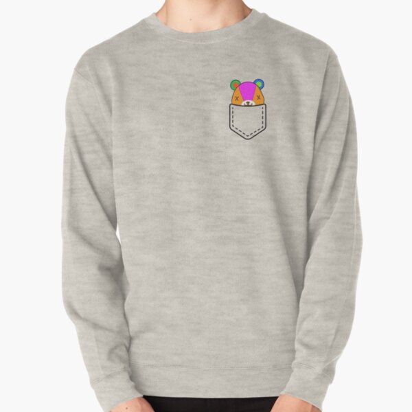 Pocket Stitches Pullover Sweatshirt