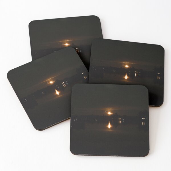 Item preview, Orange Moon Reflection - Kasshabog Lake designed and sold by OutsideNY.
