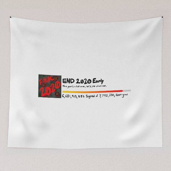 Item preview, Petition to End 2020 Early designed and sold by BigBoyBumbo.