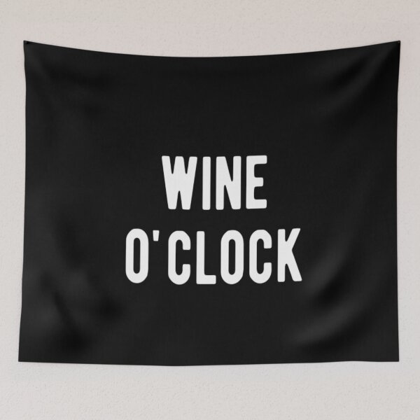 Item preview, Wine O'Clock designed and sold by CatMonkStudios.