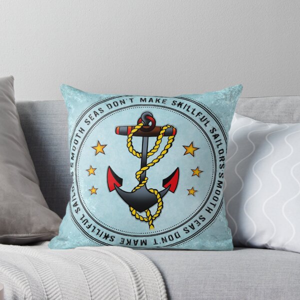 Item preview, Smooth Seas Don't Make Skillful Sailors. designed and sold by SoulArtLove.
