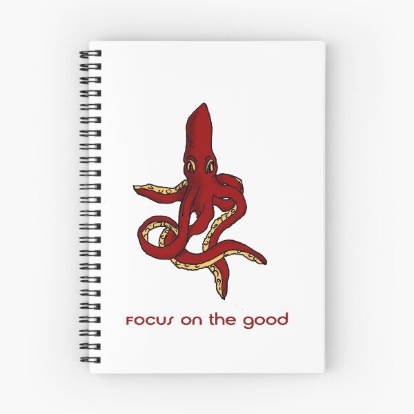 Item preview, Red octopus designed and sold by GlowDoodles.