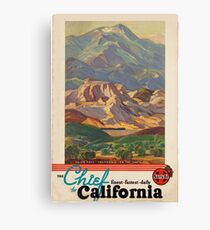 Vintage poster - California Canvas Print