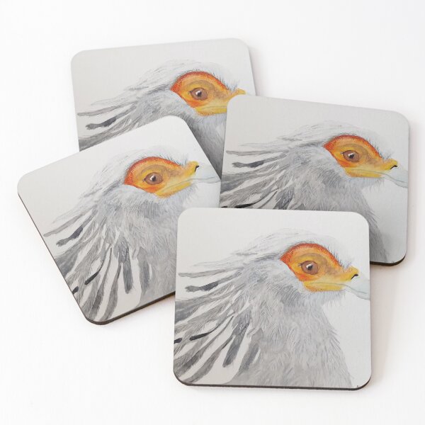 Item preview, Secretary bird designed and sold by Kim McInerney.