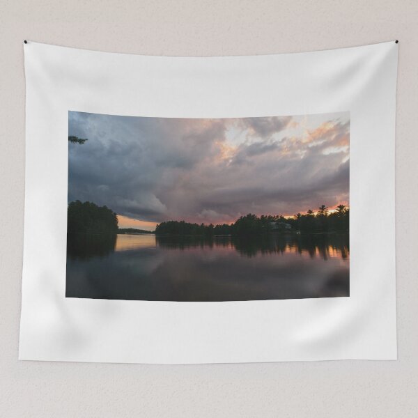 Item preview, Fire Clouds - Kasshabog Lake designed and sold by OutsideNY.