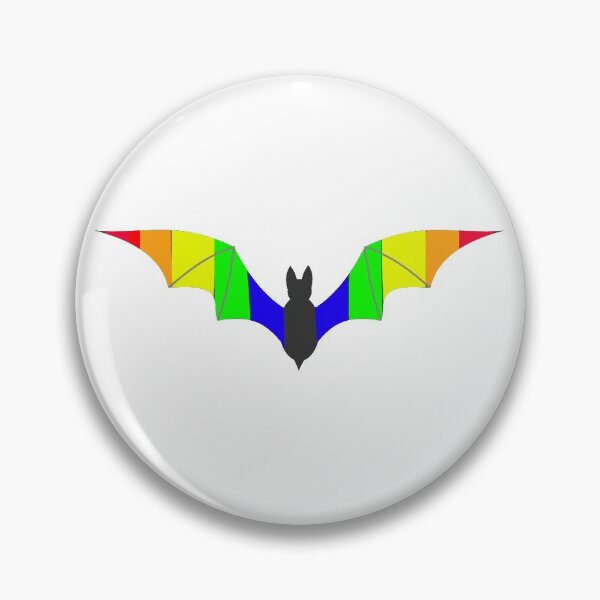 Item preview, Rainbow Bat  designed and sold by HutchLA.