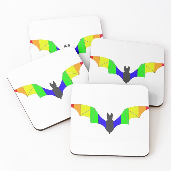 Item preview, Rainbow Bat  designed and sold by HutchLA.