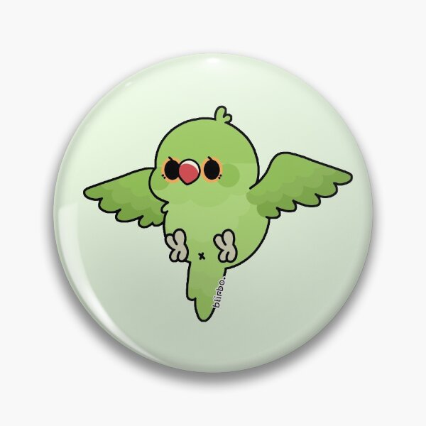 Item preview, Flying Indian Ringneck - Lime Green w/o Ring designed and sold by blirbos.