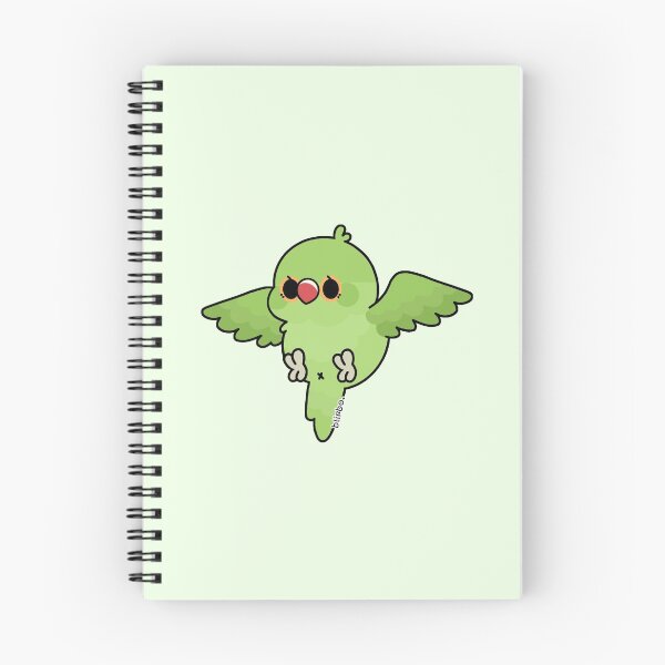 Item preview, Flying Indian Ringneck - Lime Green w/o Ring designed and sold by blirbos.