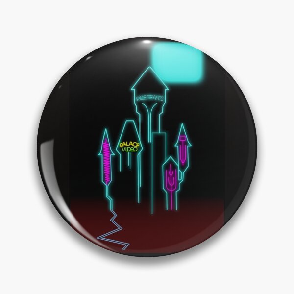 Item preview, 'Palace Video' Neon Haunted House video ident  designed and sold by Logocryo.
