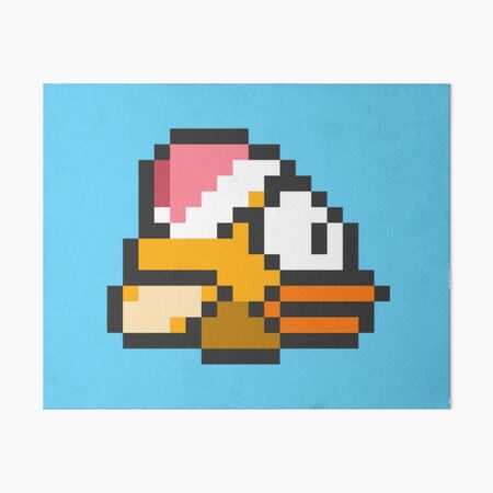 Christmas Flappy Bird - Pixel Art - Sticker