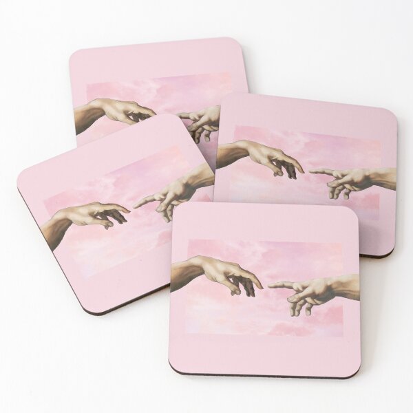 Item preview, The creation of Adam - Pink designed and sold by Pride Art.