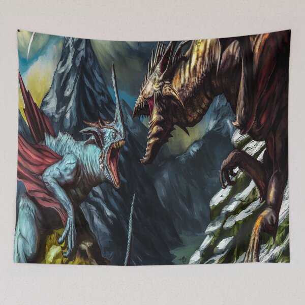 Item preview, fwc 6121 dragon fantasy designed and sold by fred chiea.