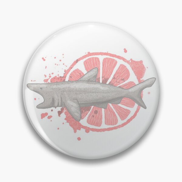 Item preview, Citrus Sharks: Grapefruit Basking Shark designed and sold by Miles J..