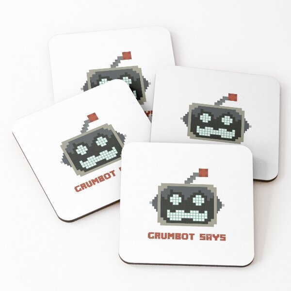 Item preview, Grumbot dice designed and sold by Britt Buzan.