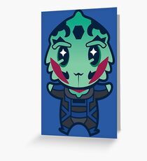 Junior Assassin Greeting Card