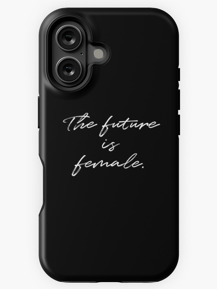Thumbnail 1 of 4, iPhone Case, The future is female. designed and sold by raluca20.