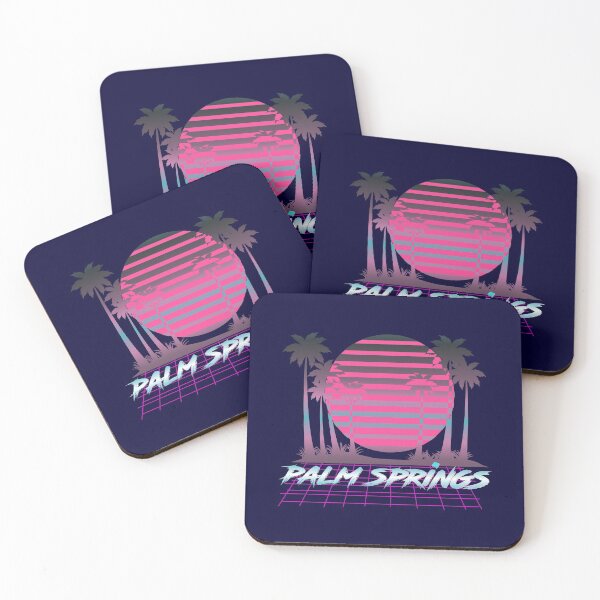 Item preview, Palm Springs Retro Vintage 80s Vaporware Palm Tree designed and sold by kiwi91.