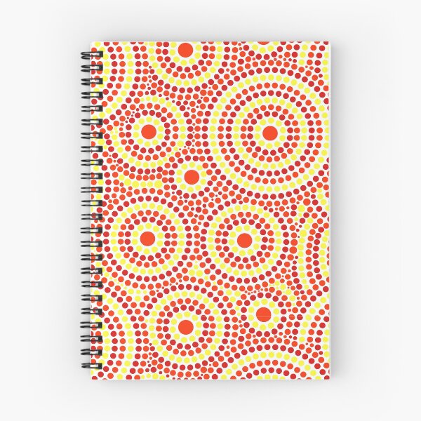 Item preview, AUSTRALIAN ABORIGINAL ART – a simple modern colorful design using dot painting –  nice for a party -  designed and sold by JOHNC1.