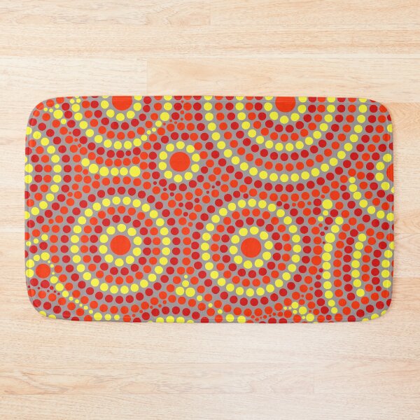 Item preview, AUSTRALIAN ABORIGINAL ART – a simple modern colorful design using dot painting –  nice for a party -  designed and sold by JOHNC1.
