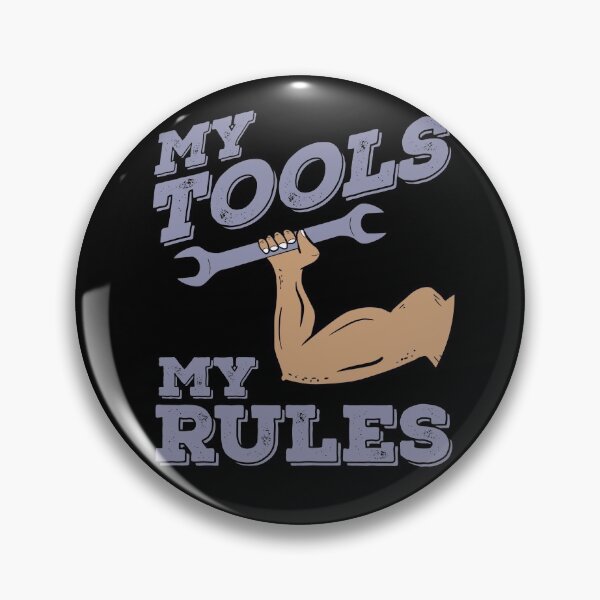 Item preview, My Tools My Rules Funny Garage Mechanic t shirt designed and sold by Dan66.