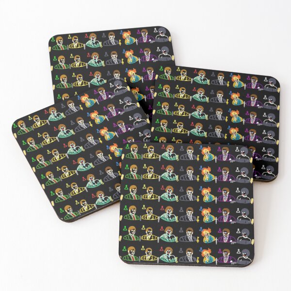 Item preview, Clue Characters - Neon Portraits designed and sold by SpectreSparkC.