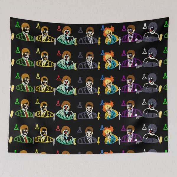 Item preview, Clue Characters - Neon Portraits designed and sold by SpectreSparkC.