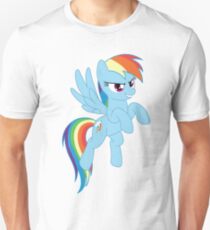 Rainbow Dash flying Unisex T-Shirt